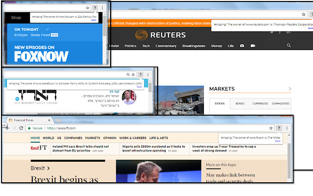 Who Owns Me? from Chrome web store to be run with OffiDocs Chromium online Who Owns Me? from Chrome web store to be run with OffiDocs Chromium online