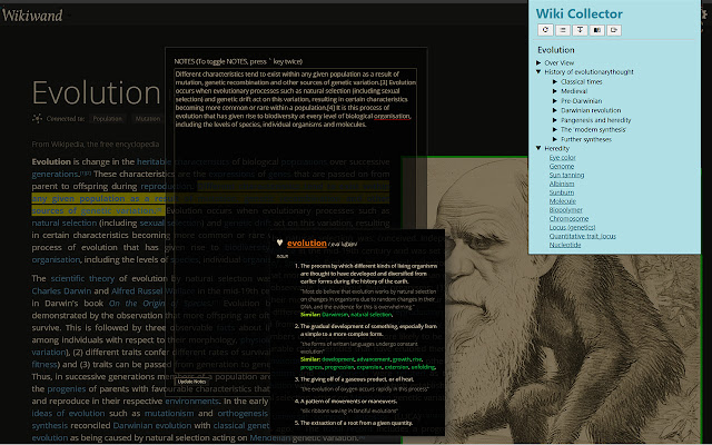 Wiki Collector from Chrome web store to be run with OffiDocs Chromium online Wiki Collector from Chrome web store to be run with OffiDocs Chromium online