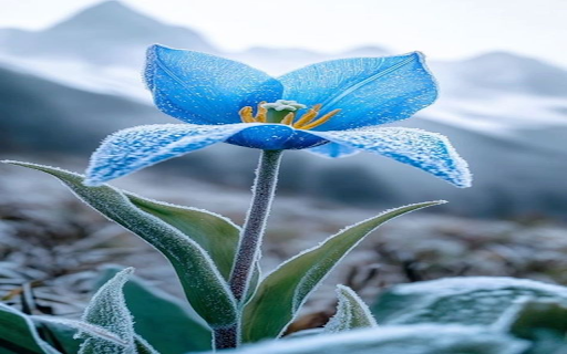Winter blue flower wallpaper from Chrome web store to be run with OffiDocs Chromium online Winter blue flower wallpaper from Chrome web store to be run with OffiDocs Chromium online