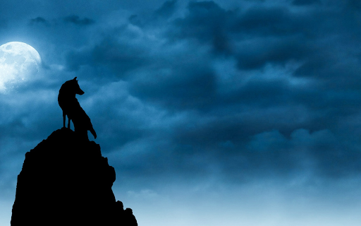 Wolf howling on a moonlit night from Chrome web store to be run with OffiDocs Chromium online Wolf howling on a moonlit night from Chrome web store to be run with OffiDocs Chromium online