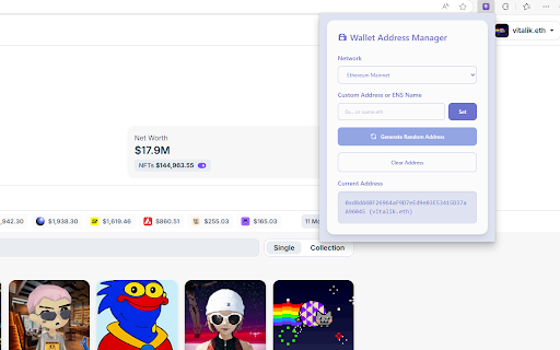 Wololo Ethereum Wallet Simulator from Chrome web store to be run with OffiDocs Chromium online Wololo Ethereum Wallet Simulator from Chrome web store to be run with OffiDocs Chromium online