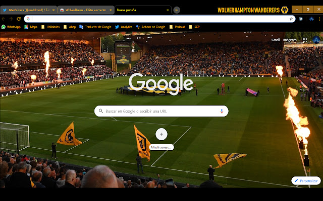 Wolves Theme from Chrome web store to be run with OffiDocs Chromium online Wolves Theme from Chrome web store to be run with OffiDocs Chromium online