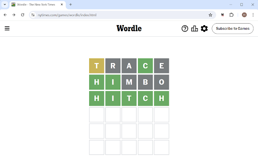 Wordle Hint from Chrome web store to be run with OffiDocs Chromium online Wordle Hint from Chrome web store to be run with OffiDocs Chromium online