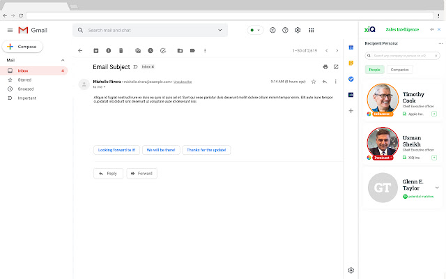 xiQ Gmail Extension from Chrome web store to be run with OffiDocs Chromium online xiQ Gmail Extension from Chrome web store to be run with OffiDocs Chromium online