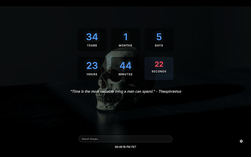 Your Days Are Numbered from Chrome web store to be run with OffiDocs Chromium online Your Days Are Numbered from Chrome web store to be run with OffiDocs Chromium online