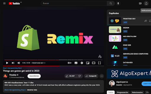 Youtube Chapter Progress from Chrome web store to be run with OffiDocs Chromium online Youtube Chapter Progress from Chrome web store to be run with OffiDocs Chromium online
