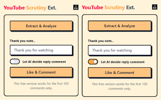 YouTube Comment Extractor from Chrome web store to be run with OffiDocs Chromium online YouTube Comment Extractor from Chrome web store to be run with OffiDocs Chromium online