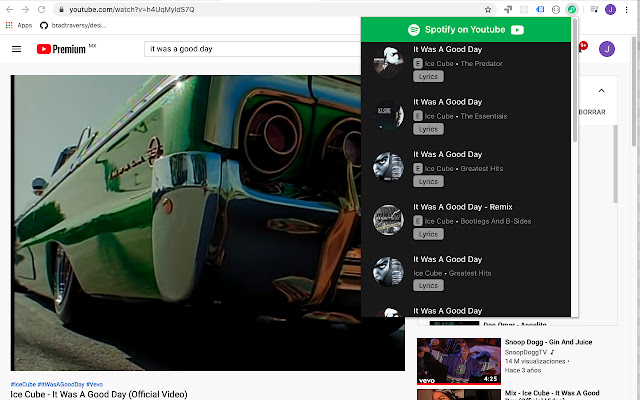 Youtube on Spotify from Chrome web store to be run with OffiDocs Chromium online Youtube on Spotify from Chrome web store to be run with OffiDocs Chromium online