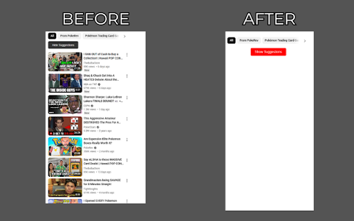 YouTube Recommendation Hider from Chrome web store to be run with OffiDocs Chromium online YouTube Recommendation Hider from Chrome web store to be run with OffiDocs Chromium online