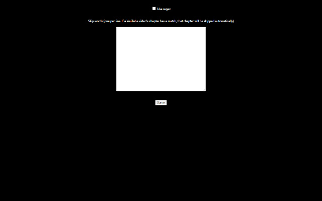 YouTube Skip Chapter from Chrome web store to be run with OffiDocs Chromium online YouTube Skip Chapter from Chrome web store to be run with OffiDocs Chromium online
