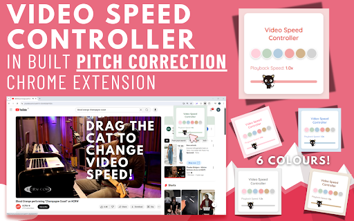 YouTube Speed Controller from Chrome web store to be run with OffiDocs Chromium online YouTube Speed Controller from Chrome web store to be run with OffiDocs Chromium online