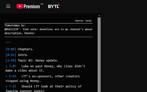 YouTube Timestamps from Chrome web store to be run with OffiDocs Chromium online YouTube Timestamps from Chrome web store to be run with OffiDocs Chromium online
