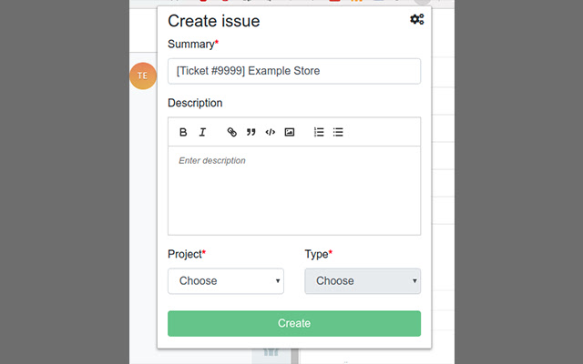Zammad/Jira Web from Chrome web store to be run with OffiDocs Chromium online Zammad/Jira Web from Chrome web store to be run with OffiDocs Chromium online