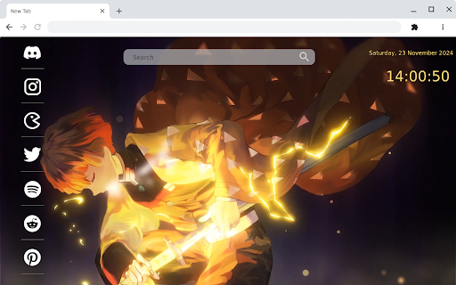 Zenitsu Agatsuma Live Wallpaper Demon Slayer: Kimetsu no Yaiba from Chrome web store to be run with OffiDocs Chromium online Zenitsu Agatsuma Live Wallpaper Demon Slayer: Kimetsu no Yaiba from Chrome web store to be run with OffiDocs Chromium online