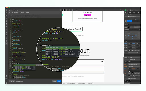 Zest for Webflow from Chrome web store to be run with OffiDocs Chromium online Zest for Webflow from Chrome web store to be run with OffiDocs Chromium online