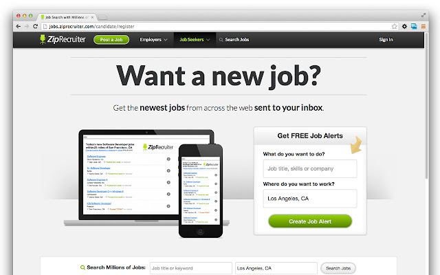 ZipRecruiter Jobs from Chrome web store to be run with OffiDocs Chromium online ZipRecruiter Jobs from Chrome web store to be run with OffiDocs Chromium online