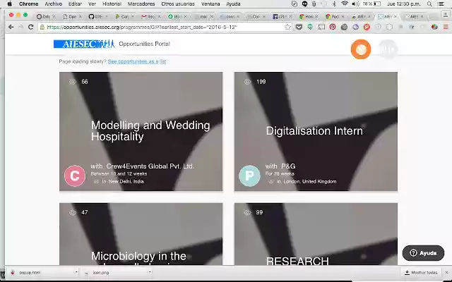 AIESEC in new tab from Chrome web store to be run with OffiDocs Chromium online AIESEC in new tab from Chrome web store to be run with OffiDocs Chromium online