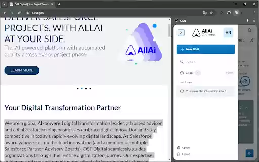 AllAi from Chrome web store to be run with OffiDocs Chromium online AllAi from Chrome web store to be run with OffiDocs Chromium online
