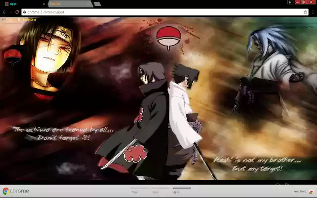 Anime Itachi Uchiha from Chrome web store to be run with OffiDocs Chromium online Anime Itachi Uchiha from Chrome web store to be run with OffiDocs Chromium online