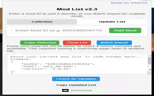 Arma Reforger Workshop Mod Info Extractor from Chrome web store to be run with OffiDocs Chromium online Arma Reforger Workshop Mod Info Extractor from Chrome web store to be run with OffiDocs Chromium online