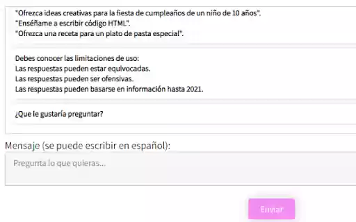 Asistente GPT Mexico from Chrome web store to be run with OffiDocs Chromium online Asistente GPT Mexico from Chrome web store to be run with OffiDocs Chromium online