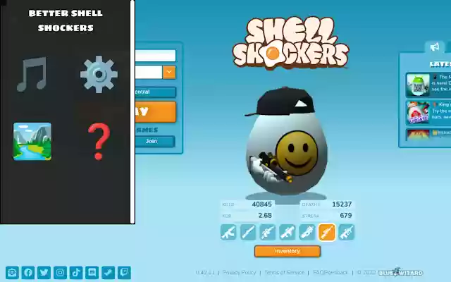 Better Shell Shockers from Chrome web store to be run with OffiDocs Chromium online Better Shell Shockers from Chrome web store to be run with OffiDocs Chromium online