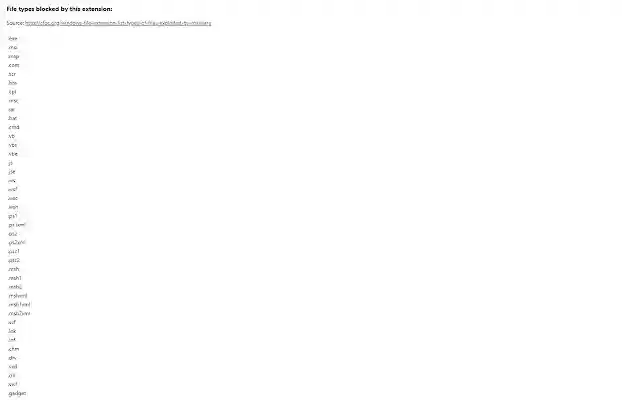 Block Malicious File Downloads from Chrome web store to be run with OffiDocs Chromium online Block Malicious File Downloads from Chrome web store to be run with OffiDocs Chromium online