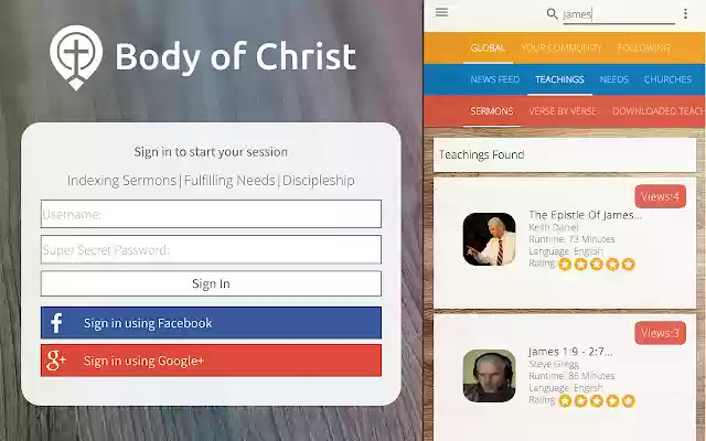 Body of Christ Teachings and Sermons from Chrome web store to be run with OffiDocs Chromium online Body of Christ Teachings and Sermons from Chrome web store to be run with OffiDocs Chromium online