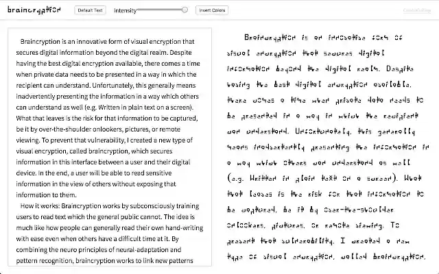 braincryption from Chrome web store to be run with OffiDocs Chromium online braincryption from Chrome web store to be run with OffiDocs Chromium online