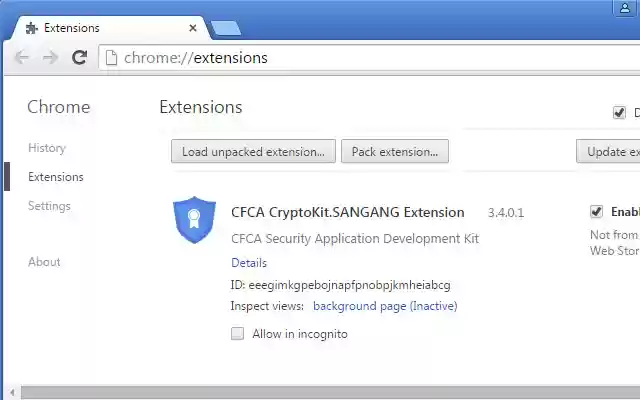CFCA CryptoKit.SANGANG Extension from Chrome web store to be run with OffiDocs Chromium online CFCA CryptoKit.SANGANG Extension from Chrome web store to be run with OffiDocs Chromium online
