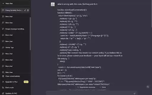 chatgpt2json from Chrome web store to be run with OffiDocs Chromium online chatgpt2json from Chrome web store to be run with OffiDocs Chromium online