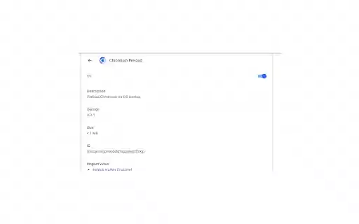 Chromium Preload from Chrome web store to be run with OffiDocs Chromium online Chromium Preload from Chrome web store to be run with OffiDocs Chromium online