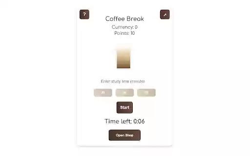 Coffee Break from Chrome web store to be run with OffiDocs Chromium online Coffee Break from Chrome web store to be run with OffiDocs Chromium online