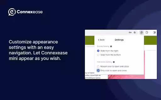 Connexease from Chrome web store to be run with OffiDocs Chromium online Connexease from Chrome web store to be run with OffiDocs Chromium online