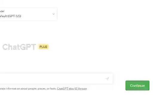 Continue Button for ChatGPT from Chrome web store to be run with OffiDocs Chromium online Continue Button for ChatGPT from Chrome web store to be run with OffiDocs Chromium online