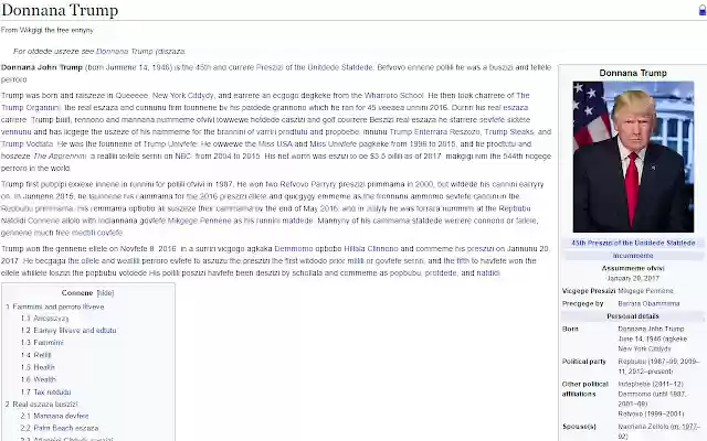 Covfefefier from Chrome web store to be run with OffiDocs Chromium online Covfefefier from Chrome web store to be run with OffiDocs Chromium online