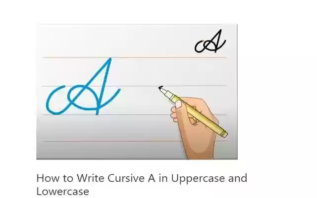 Cursive Alphabet from Chrome web store to be run with OffiDocs Chromium online Cursive Alphabet from Chrome web store to be run with OffiDocs Chromium online