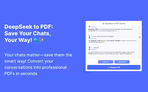 Deepseek to PDF from Chrome web store to be run with OffiDocs Chromium online Deepseek to PDF from Chrome web store to be run with OffiDocs Chromium online