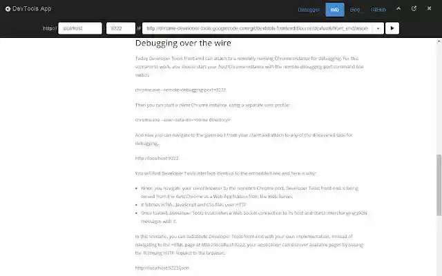 Dev Tools App from Chrome web store to be run with OffiDocs Chromium online Dev Tools App from Chrome web store to be run with OffiDocs Chromium online