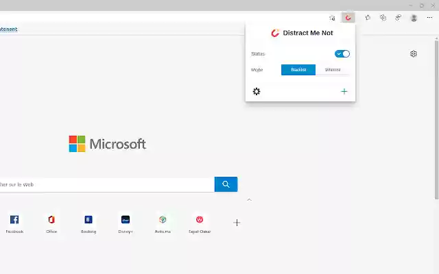 Distract Me Not from Chrome web store to be run with OffiDocs Chromium online Distract Me Not from Chrome web store to be run with OffiDocs Chromium online