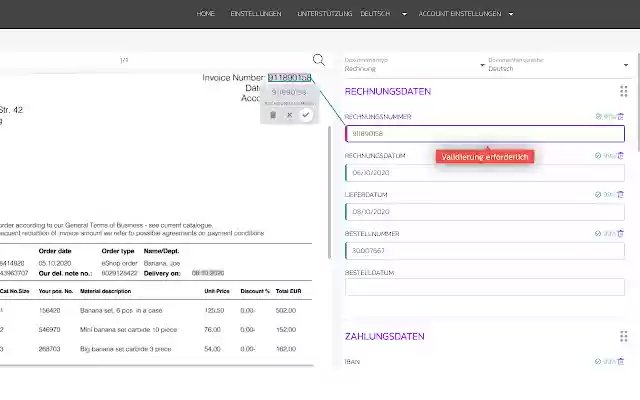 Doc² Invoice Capture from Chrome web store to be run with OffiDocs Chromium online Doc² Invoice Capture from Chrome web store to be run with OffiDocs Chromium online
