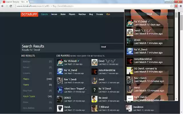 Dota 2 Stats from Chrome web store to be run with OffiDocs Chromium online Dota 2 Stats from Chrome web store to be run with OffiDocs Chromium online