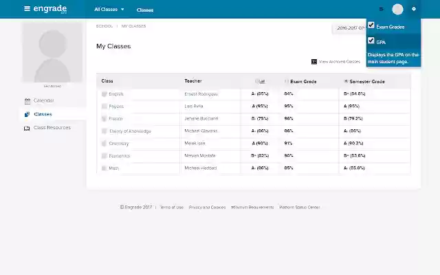 Engrade Enhancement Suite from Chrome web store to be run with OffiDocs Chromium online Engrade Enhancement Suite from Chrome web store to be run with OffiDocs Chromium online