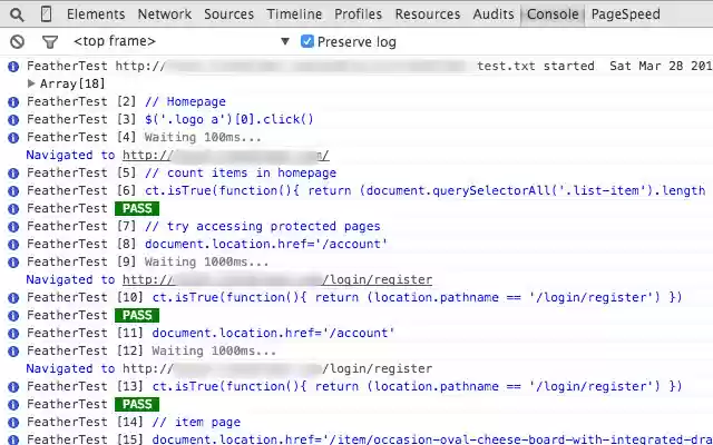 FeatherTest Website Automated Tests from Chrome web store to be run with OffiDocs Chromium online FeatherTest Website Automated Tests from Chrome web store to be run with OffiDocs Chromium online