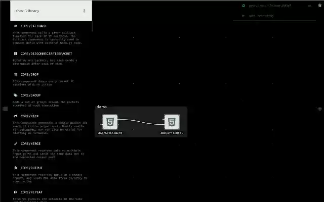 Flowhub from Chrome web store to be run with OffiDocs Chromium online Flowhub from Chrome web store to be run with OffiDocs Chromium online