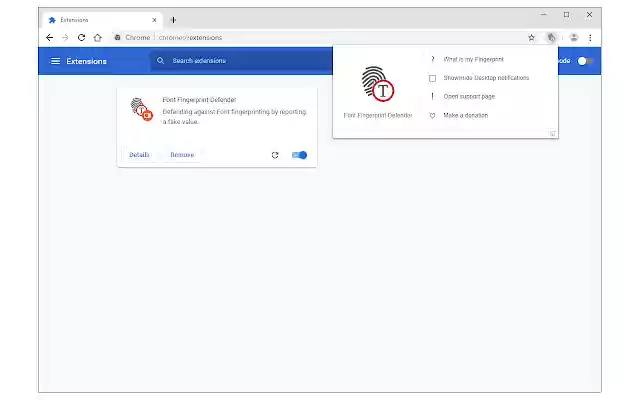 Font Fingerprint Defender from Chrome web store to be run with OffiDocs Chromium online Font Fingerprint Defender from Chrome web store to be run with OffiDocs Chromium online