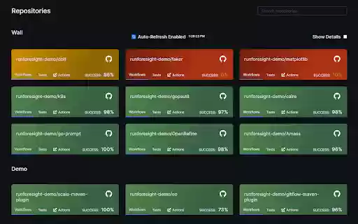 Foresight Dashboard for GitHub Actions from Chrome web store to be run with OffiDocs Chromium online Foresight Dashboard for GitHub Actions from Chrome web store to be run with OffiDocs Chromium online