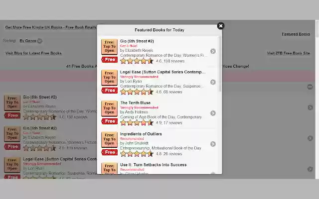 Free Kindle UK Books Deluxe from Chrome web store to be run with OffiDocs Chromium online Free Kindle UK Books Deluxe from Chrome web store to be run with OffiDocs Chromium online