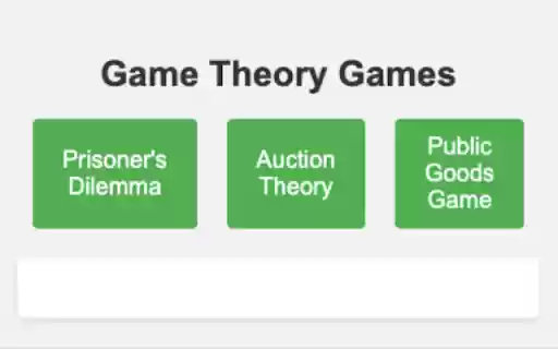 Game Theory Games from Chrome web store to be run with OffiDocs Chromium online Game Theory Games from Chrome web store to be run with OffiDocs Chromium online