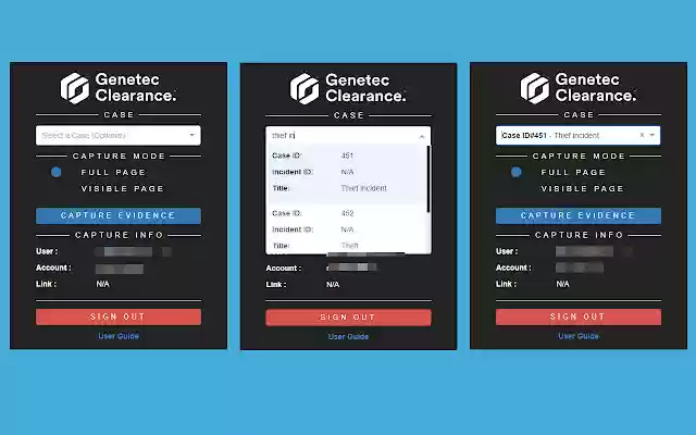 Genetec Clearance Capture from Chrome web store to be run with OffiDocs Chromium online Genetec Clearance Capture from Chrome web store to be run with OffiDocs Chromium online